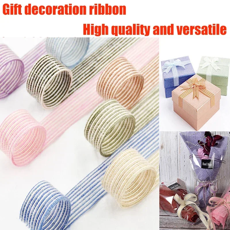 

1-10Meter Gekleurde Hennep Lint Partij Ambachten Bruiloft Jute Lint Gift Warrping Hennep Lint Jute Jute Kant DIY Festival Decor