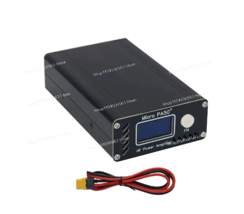 PA50-3 50W 3.5-28.5MHz HF Amplifier: 1.3in OLED, SWR Meter, LPF Filter, Updated PA50+