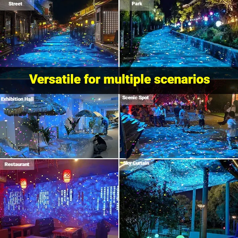 

Water Ripple Firefly Projector Light - Create Internet-famous Spots for Shop, Scenic Spot & Mall