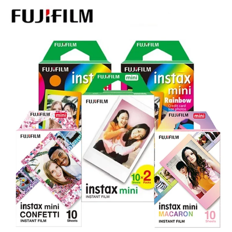 Película instantánea Fujifilm Fuji Instax Mini 12, 10 hojas, para 11, 9, SP2, 70, 7cs, 8, 11, 25, 90, 50, Lomo, LiPlay, Link, para cámara instantánea FUJI