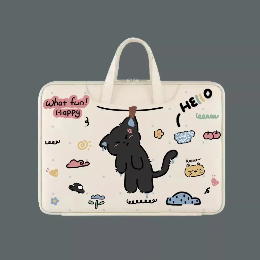 Ins Cute Laptop Bag Waterproof Notebook Sleeve 13 13.3 14 15 15.6 16.1 Inch Macbook Acer Dell LG Samsung Laptop Bag Cover 2024
