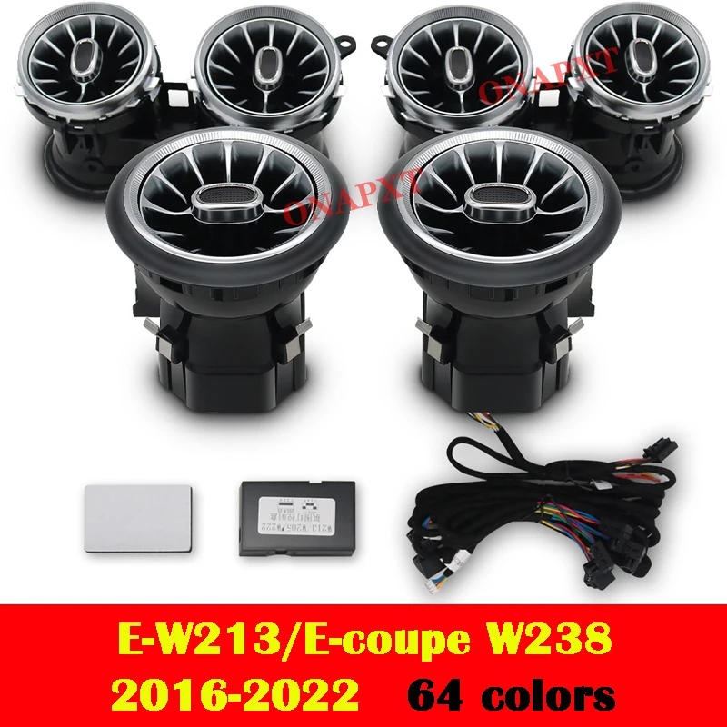LED turbine nozzle sfeerverlichting luchtroosterlamp voor Benz C/GLC/A/CLA/GLA/E/S/G voor AMG W205 X253 W176 W117 W156 W213 W222 W464
