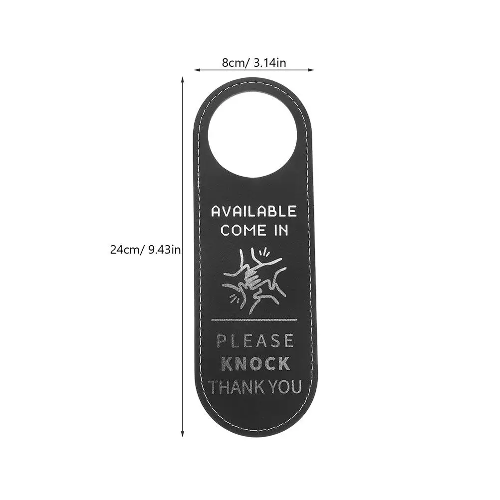 2Pcs Double Sided Door Sign for Meeting Room Do Not Disturb Meeting in Progress in Session Office Hotel Clinic Privacy