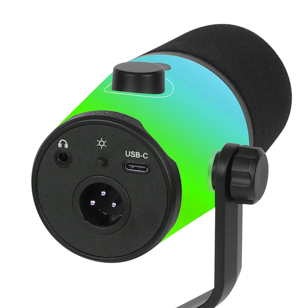 G-Mark Professionelles Dynamisches Usb-Mikrofon, Kabelgebunden, Nierencharakteristik, Pc-Gaming-Podcast-Mikrofon, Rgb-Licht, Schnelle Stummschaltung S01Bb7Ffb71D94694938B47B6177A375Ee