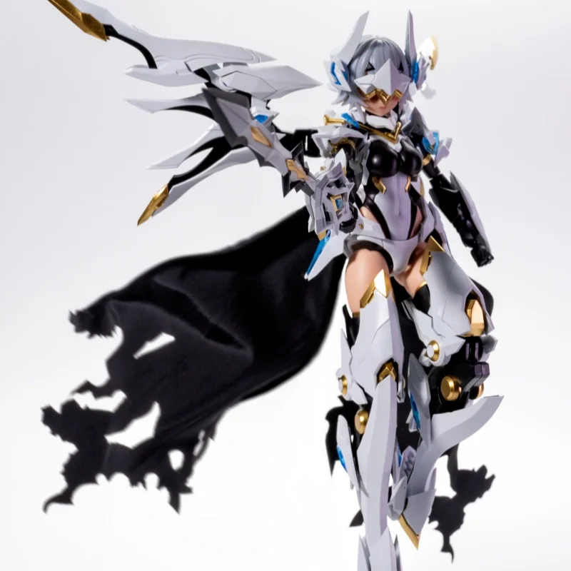 

In Stock Animester 1/12 Scale Nuclear Gold Reconstruction White Dragon Knight Galahad Complete Set 6 Inch Anime Figure Toy Gifts