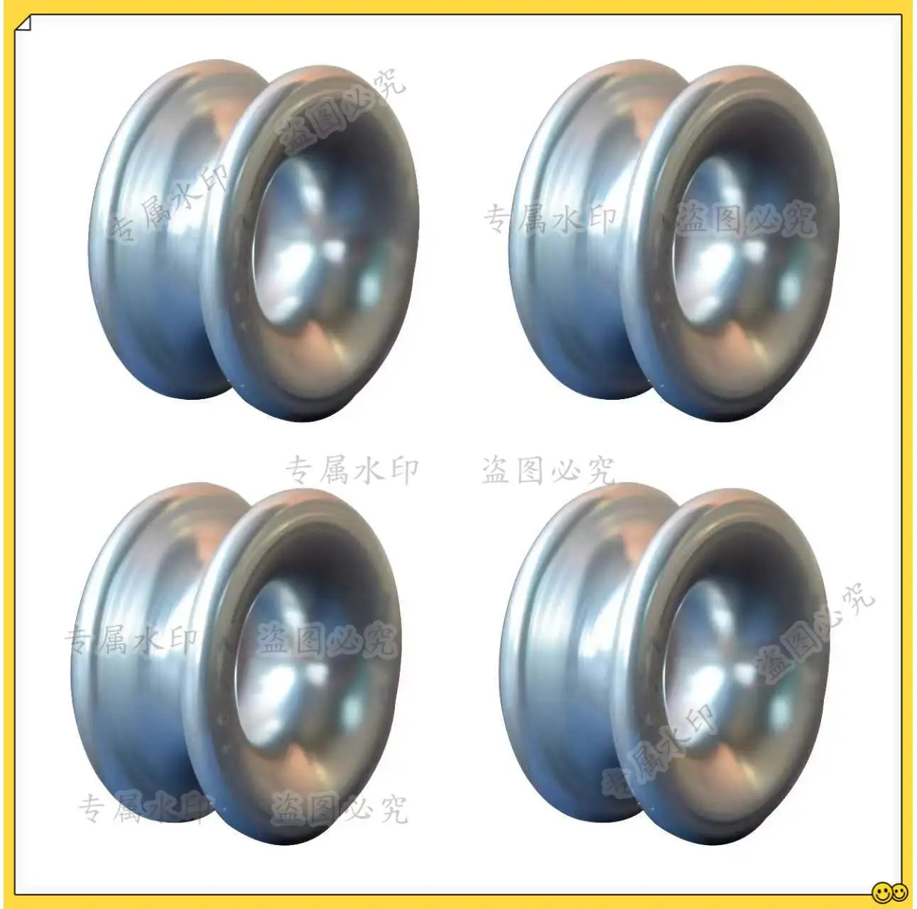 

4 Low Friction RIngs for Boat for 4mm/5mm rope(10x7)
