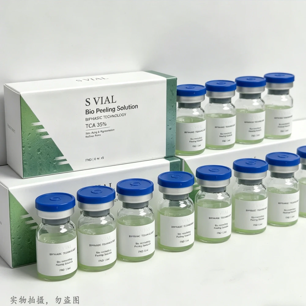 

Korea 6ml Bio Peeling Solution Serum Ampoule Serum Skin Booster kit Acne Scar Repair Fine Line Moisturizing Rejuvenation Skin
