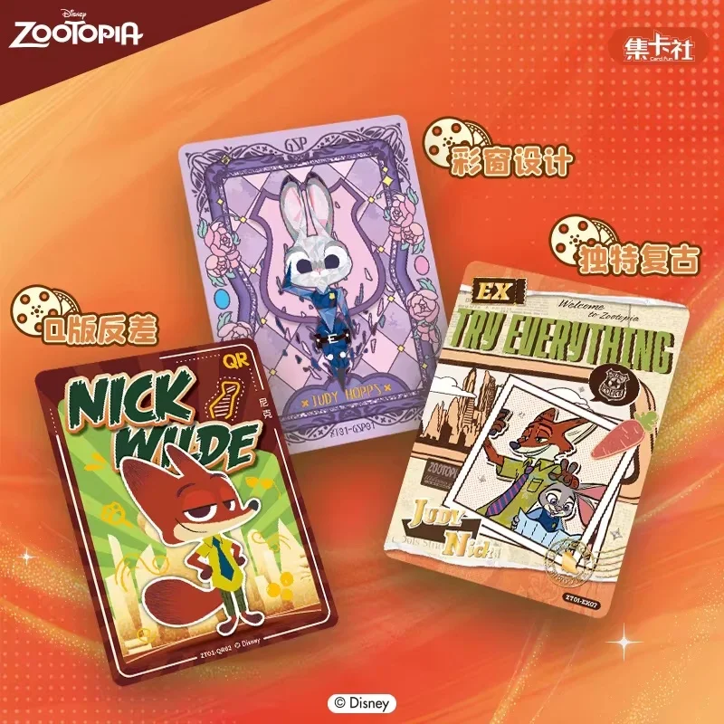 

In Stock Genuine Cardfun Zootopia Commemorative Collection Cards, Delicate Ornaments, Lovely Surprise Toys, Perfect Birthday Pre