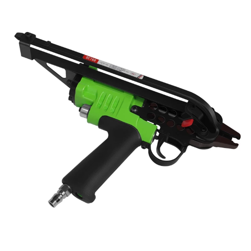 

Binding Chicken Rabbit Cage Grab Net Assembly C-Type Nail Sc760 Binding Gun Pneumatic C-Type Gun Air Nail Group Cage Gun