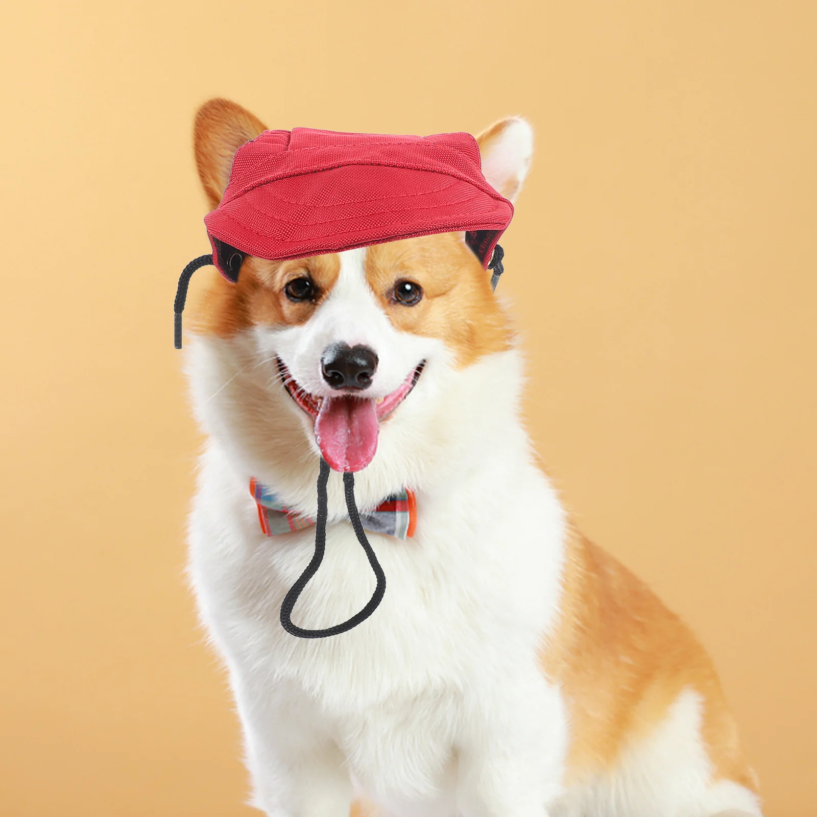 

Baseball Hat Oxford Canvas Pet Peaked Cap Soft Comfortable For Dog Puppy Outdoor Vacation Wear Adjustable Pet Cap