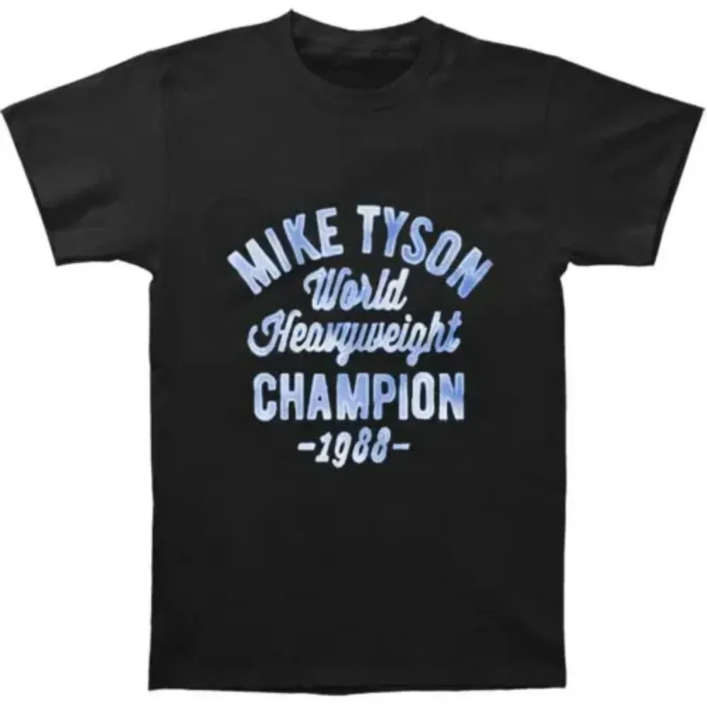 Men T-Shirt Fashion Mike Tyson Printed T-shirts Summer Round Neck Loose Casual Street Wear Oversize Tee Shirt Men Woman Clothing