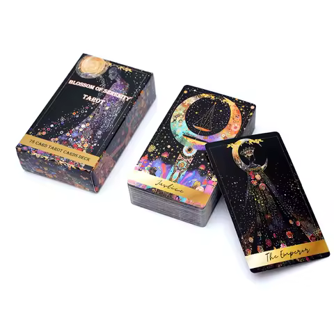Blossom of Serenity Tarot Deck Tarot Card Tarot Cards Custom Tarot Deck Oracle Cards Board Game Telling Family Party Game Card