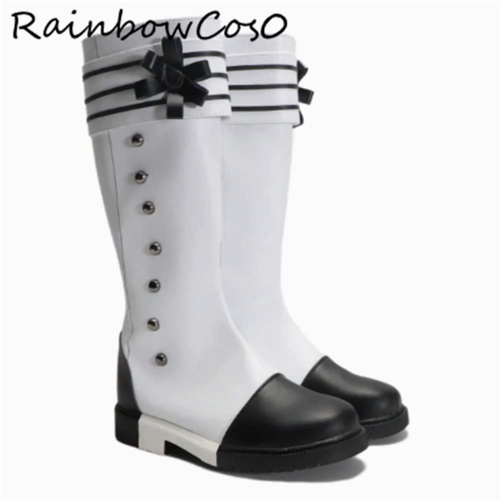 Charuzu Gurei Black Butler Cosplay chaussures bottes jeu Anime fête Halloween RainbowCos0 W4898