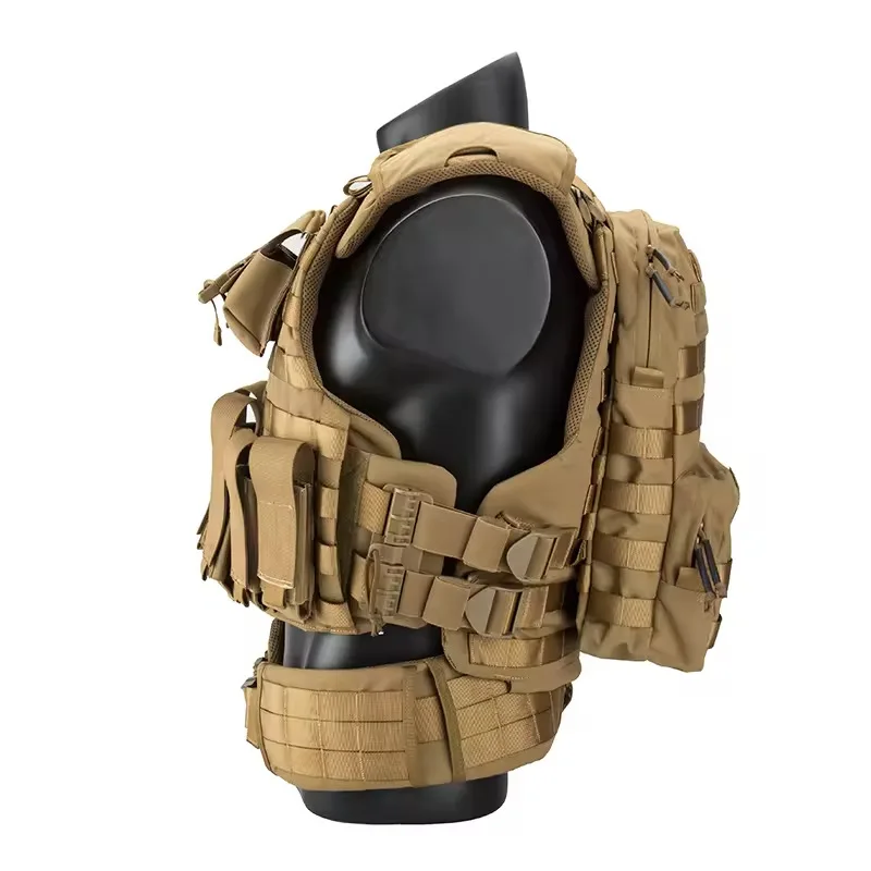 Vest Amazon Quick Release Multifunctional Breathable Oxford Cloth Field Military Fan Training Uniform