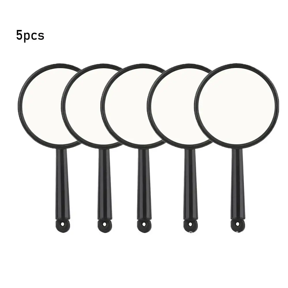 1/5Pcs 25mm Mini Pocket Magnifying Glass Top Handheld Reading 5X Magnifier Reading Glass Lens Insect viewer Jewelry Loupe