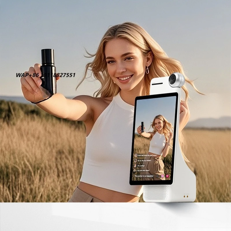 CADOTHY Amaze 5Pro 10.5 Inch Advertising Displays Desktop Smart Streaming Broadcast Equipment with Live Interactive Screen