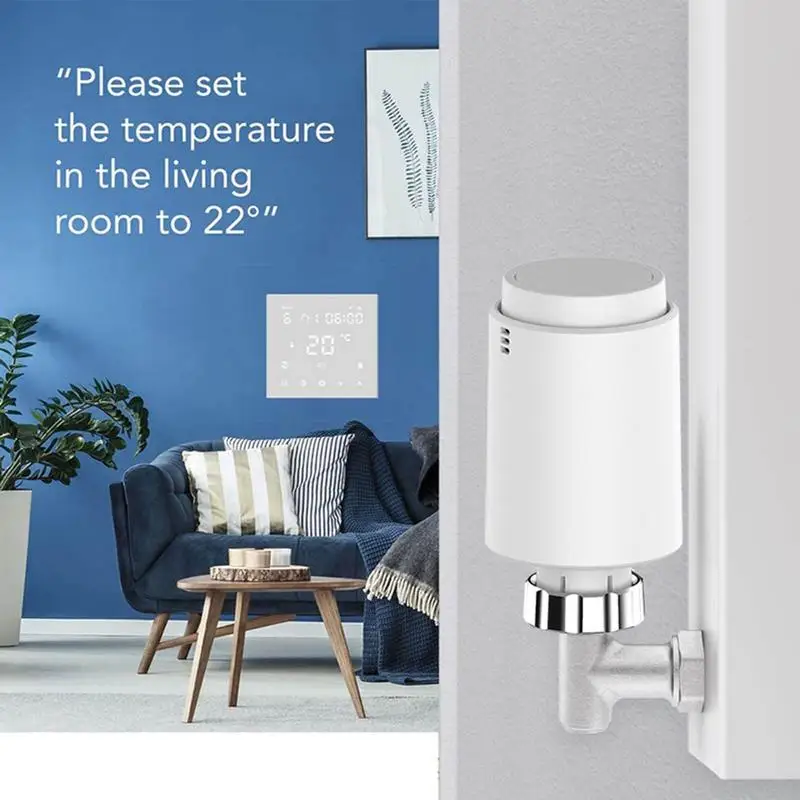 Smart Heizkörper Thermostat Smart RadiatorActuator Thermostat 2 In 1 ThermostatRadiatorControlled Durch Mobile