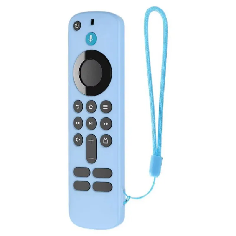 A37T-Dustproof Anti-Drop Silicone Cover For Amazon Fire TV Stick HD/4K Remote Control Glow-In-The-Dark Design Case view 5