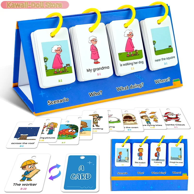 Phonics Card Game - Conjunto de calendário de bolso para
