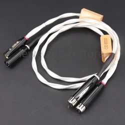 Nordost ODIN 2-core AES XLR cable, 3-pin Canon audio cable, 7N silver plated conductor