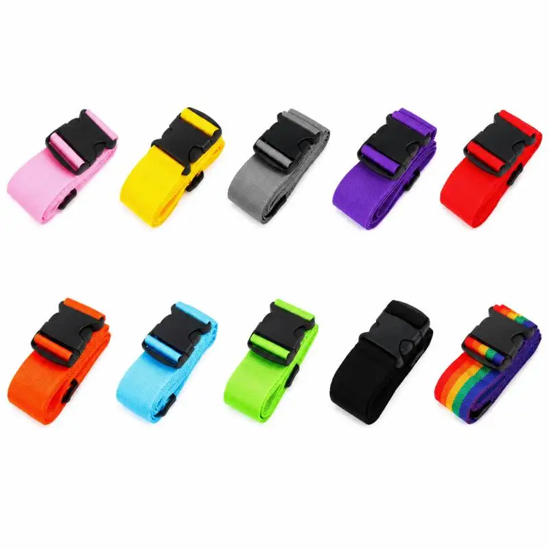 1pcs 200cm Travel Luggage Strap, packing Strap, Luggage Safety Belt, Anti-Theft Luggage Strap