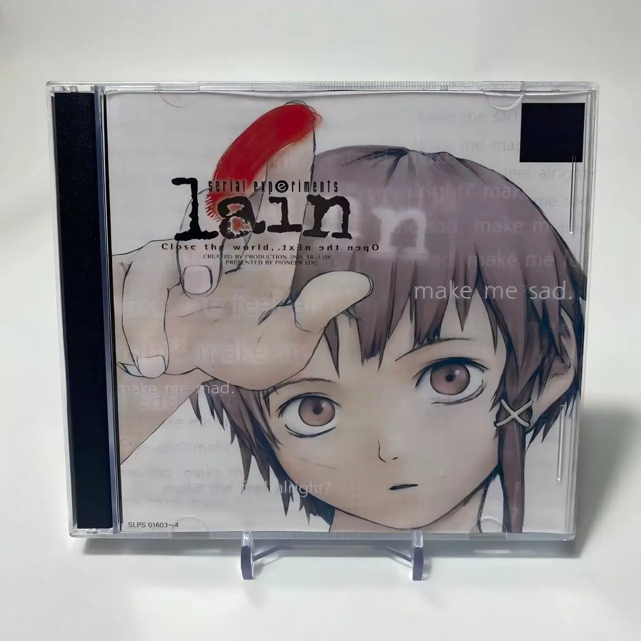 

For PS Game "Lain" Burn CD Kato Yuri Role Playing CD Unlock PS Machine CD Video Game Collection Gift CD PS1 Game Series