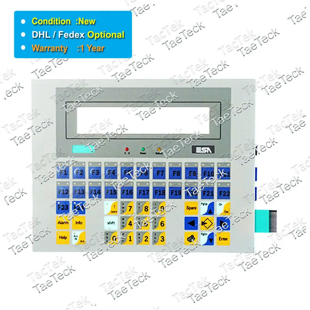 VT190W for Membrane Keypad Keyboard Switch Button for ESA VT190W VT190WA0000