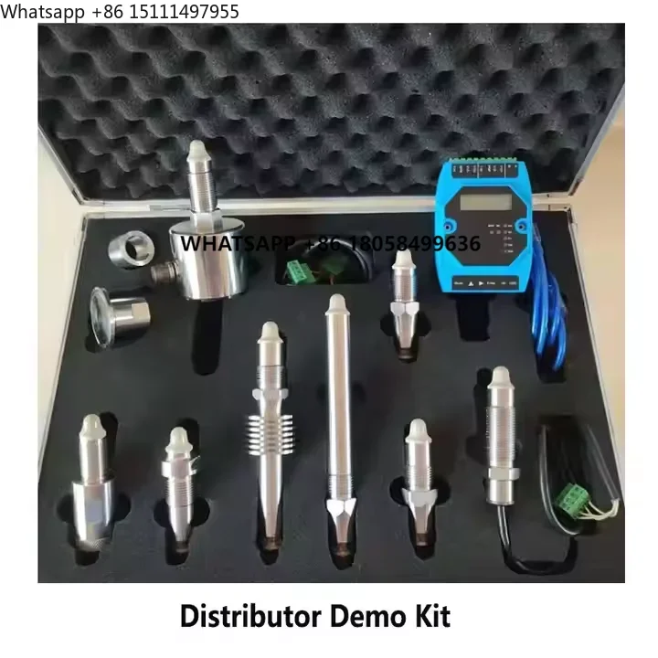 Stainless Steel Level Sensors Compact Capacitive Electronic Liquid Level Switch Can Measure Seed Particle Mucus Fuel and Water