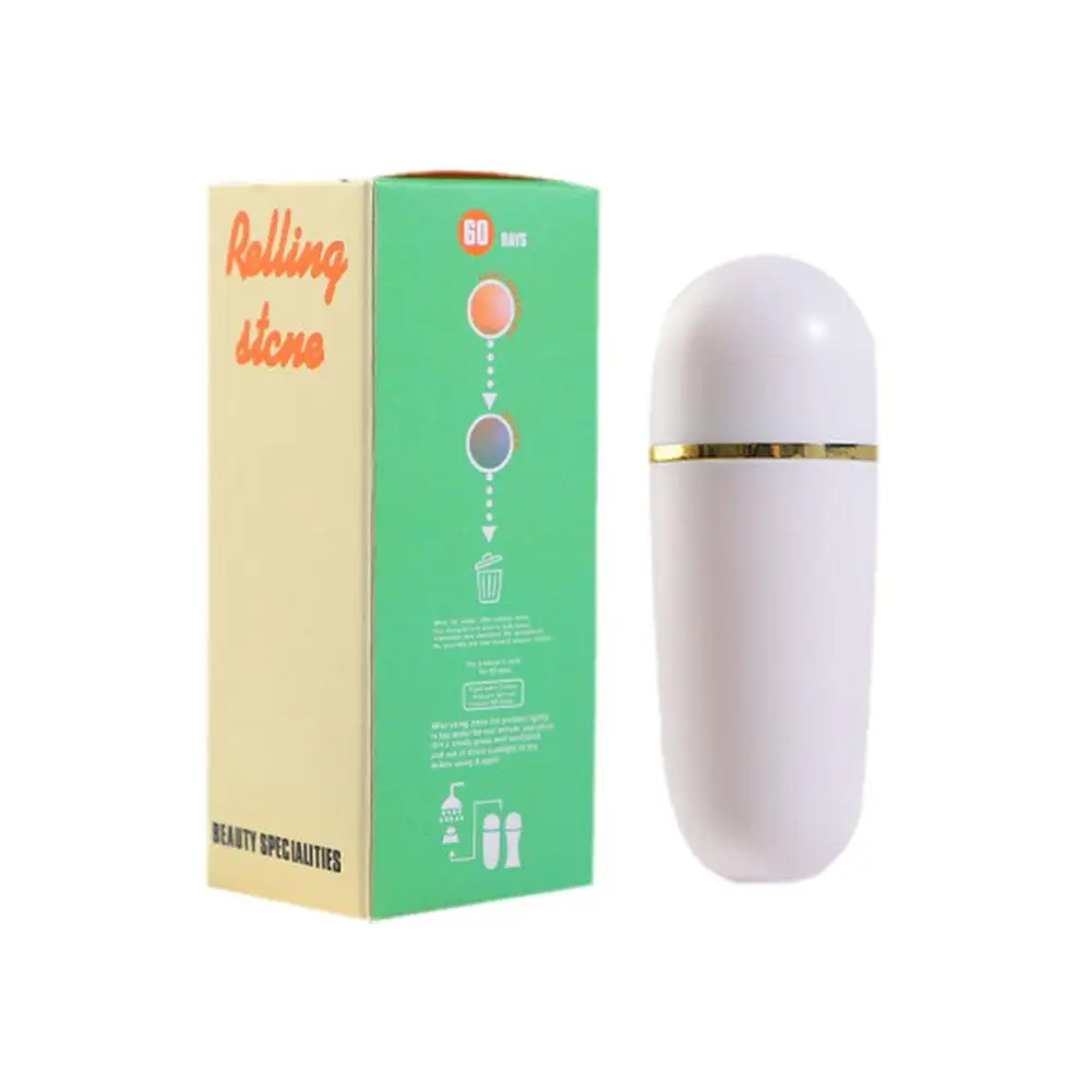 Rouleau réutilisable pour le contrôle de la peau grasse du visage, maquillage, absorbant l'huile, mini massage, outil de soin de la peau, A0c1