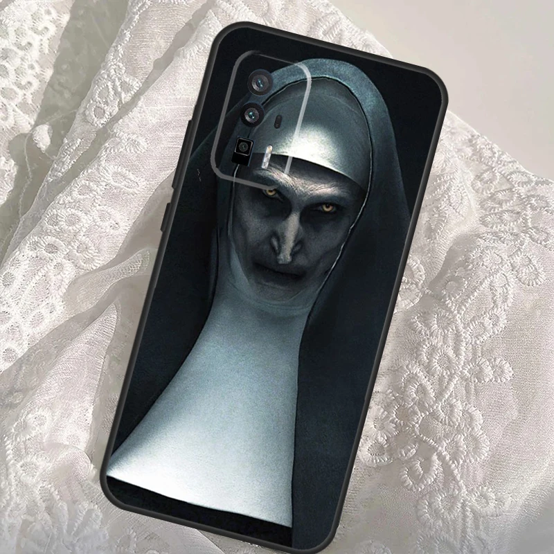 The Nun Valak Horror Case For Xiaomi 14T Pro 13T 12T 11T 13 14 Ultra POCO X6 F6 Pro M6 X3 X5 M5s F3 F5 Cover