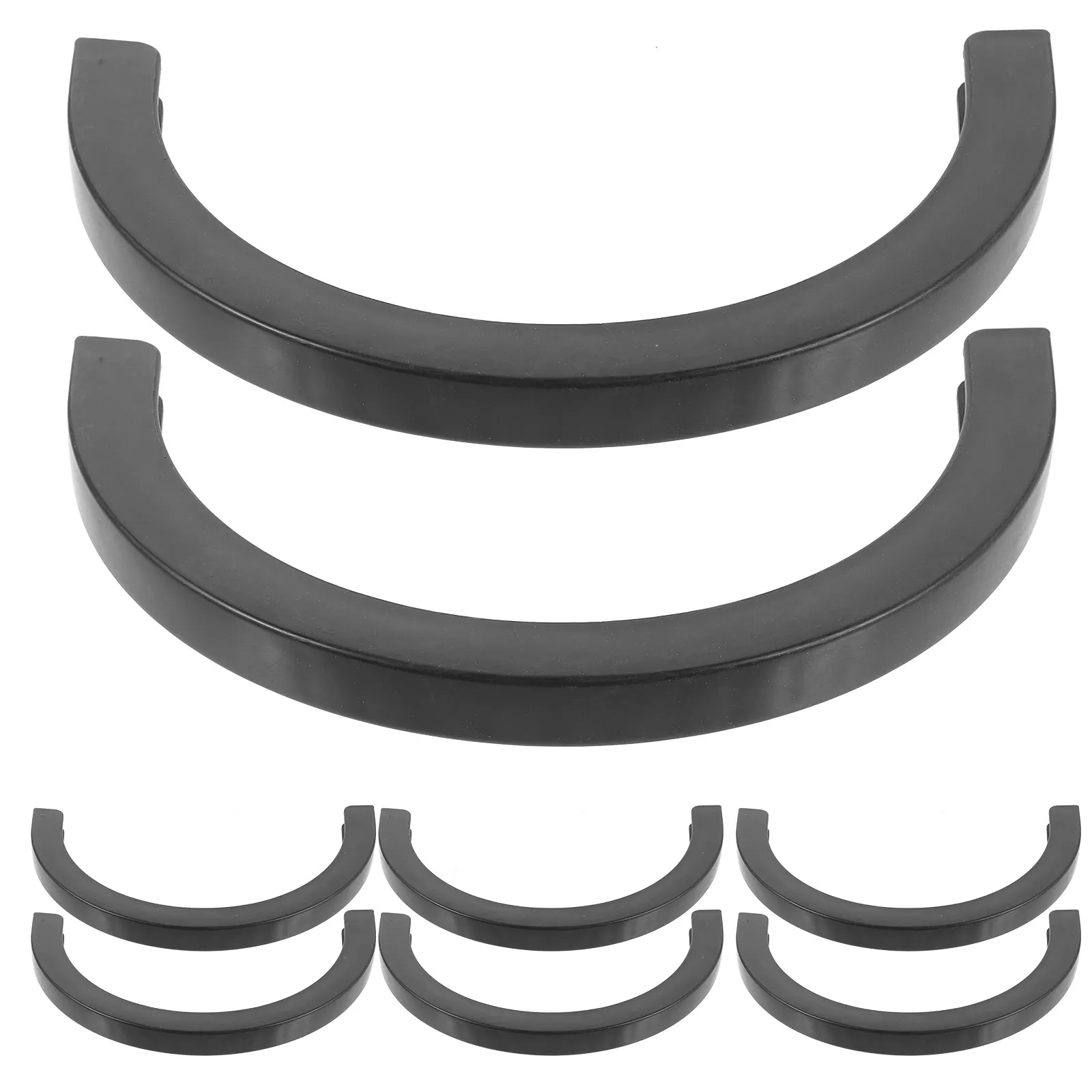 5Pairs Skateboard Protector U-Shaped Deck Strip High Temp Corrosion Wear Resistant for Longboard Skateboard Edge Nose Tail