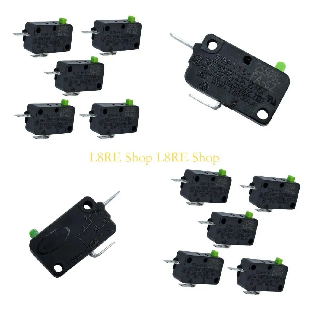 L8RE Practical Plastic Microswitch with Clear Feedback for Home Appliances