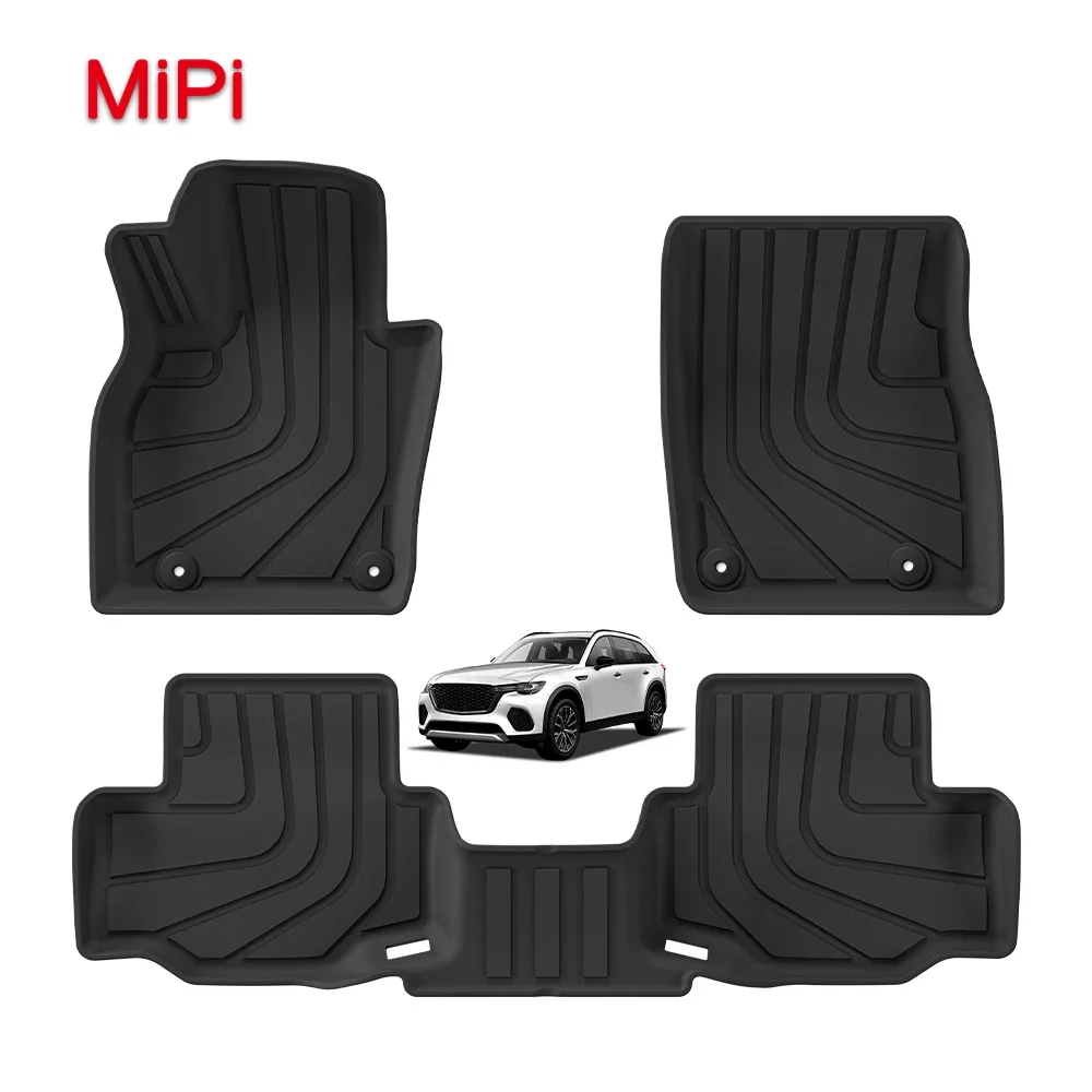 

Custom New Arrivals TPE Car Floor Mat Waterproof Easy Clean Car Mat for Mazda CX-70 PHEV 2025