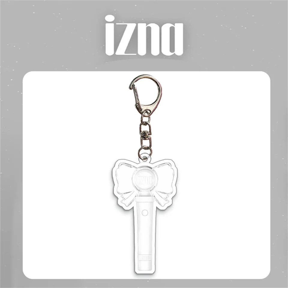 KPOP IZNA アクリルライトスティックキーホルダー高品質INSスタイル