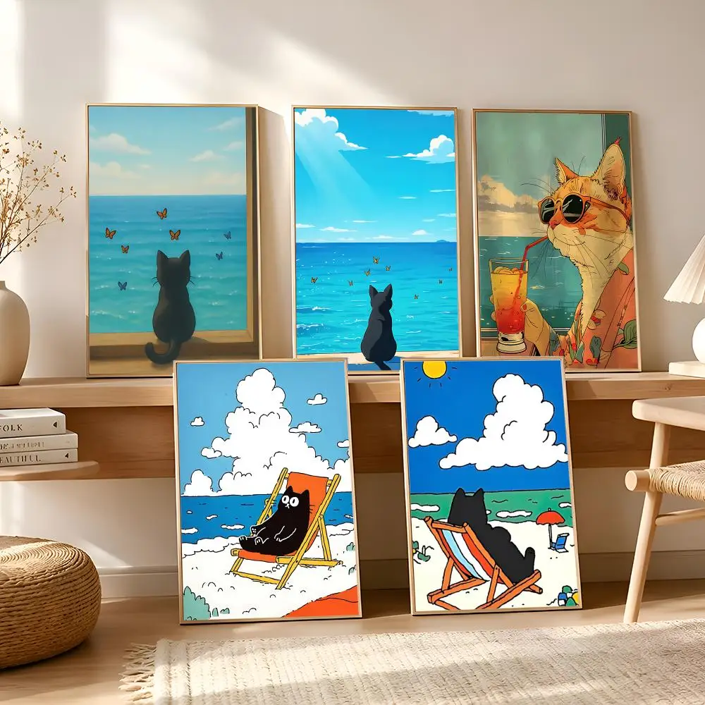 Poster Kucing di Pantai Seni D - Esports Gaming Lounge ulasan dan harga