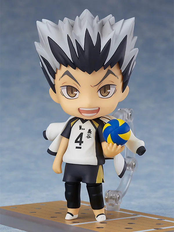 Good smile Original:Haikyuu!! Kotaro Bokuto Kenma Kozume Shoyo Hinata Q version figma PVC Action Figure Anime Figure Model Toys