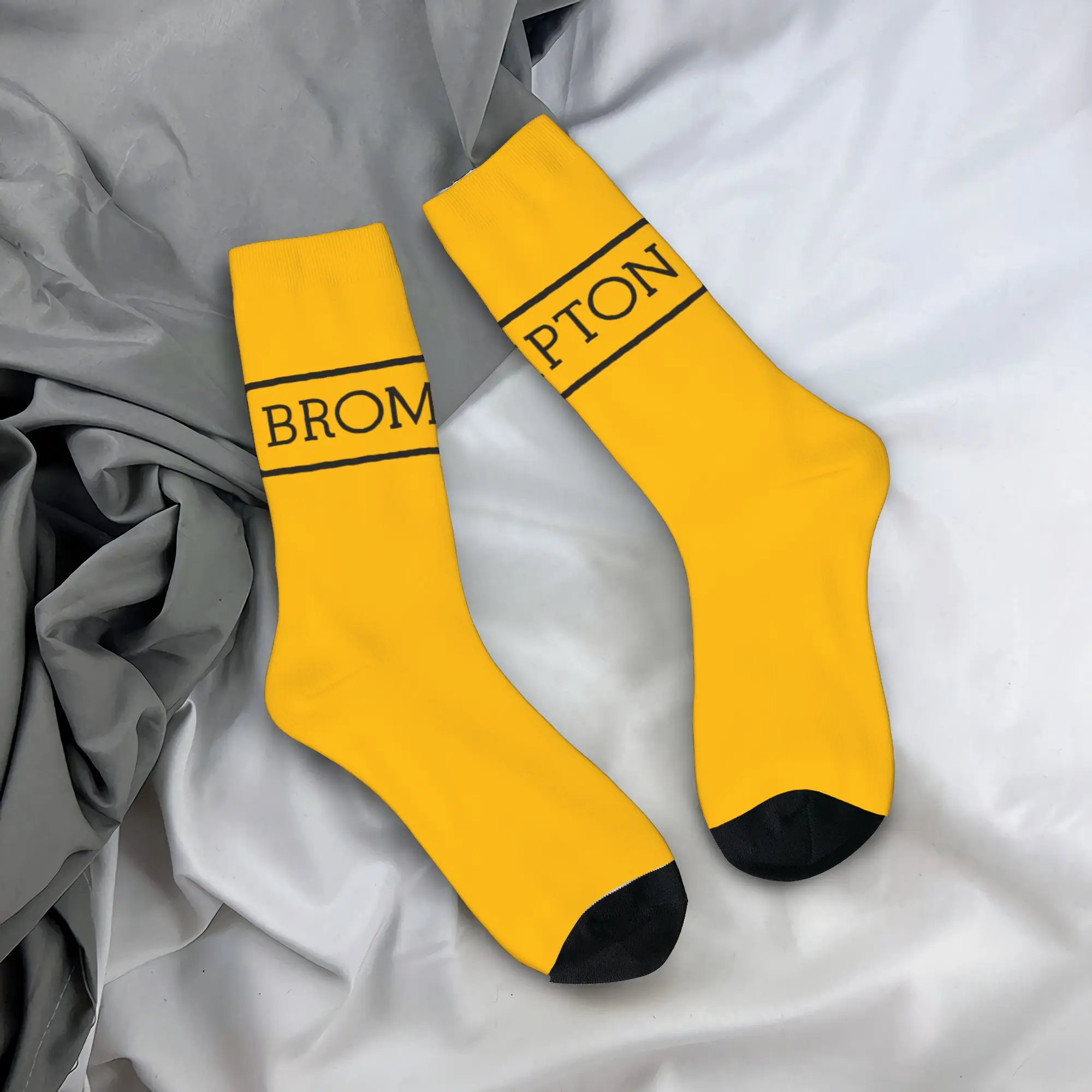

Custom Brompton Bike Mens Crew Socks Unisex Kawaii 3D Print Dress Socks