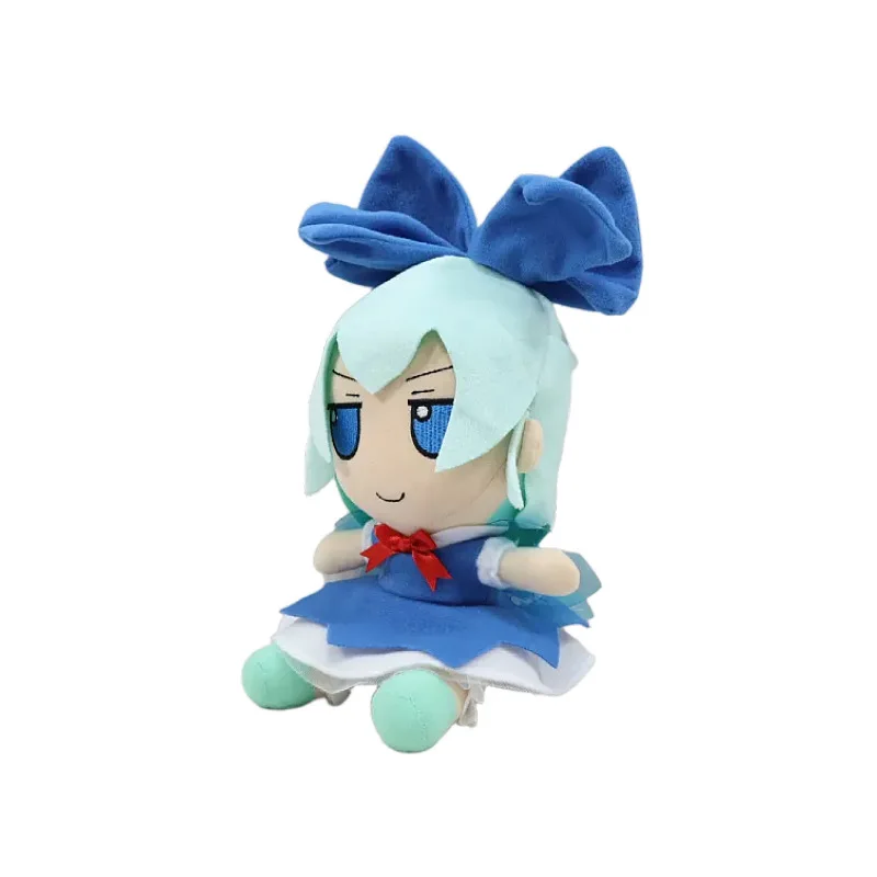 

Плюшевая игрушка Touhou Project, 20 см, в синем платье, аниме-персонаж, мягкая игрушка для детей, подарок