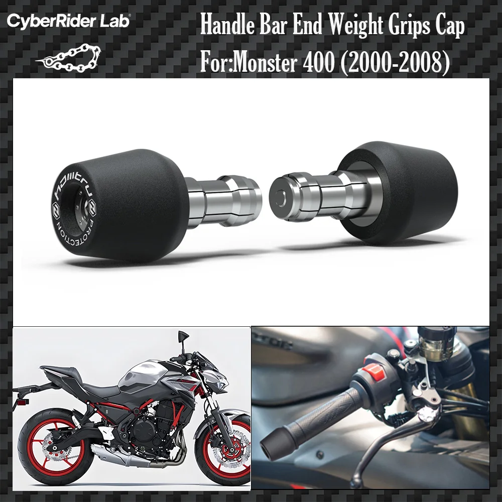 

For Kawasaki Z650 2017-2023 CNC Bar End Caps - Neo Streetfighter Grips No Tools Rider Gift Back to School​