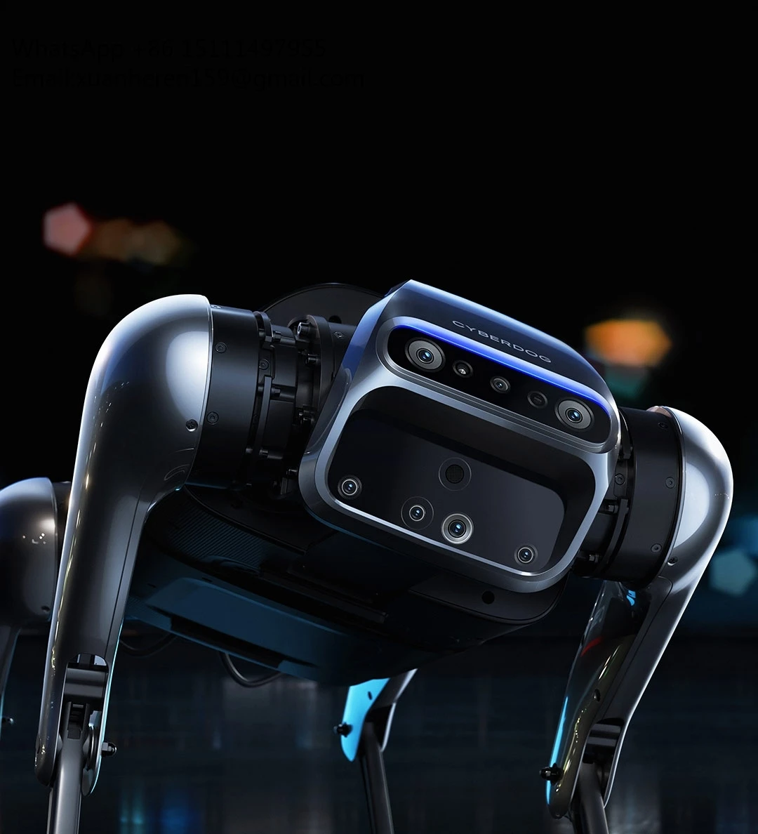 APP Remote Control Smart Robot Dog AI Intelligent Vierbeiner Hund with Visual Recognition Functions for Sports & Entertainment