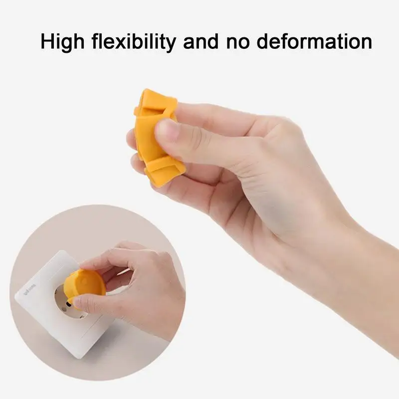 Coperture per prese a prova di bambino protezioni per spine a prova di bambino coperture per prese di sicurezza per bambini copertura protettiva in Silicone elettrico