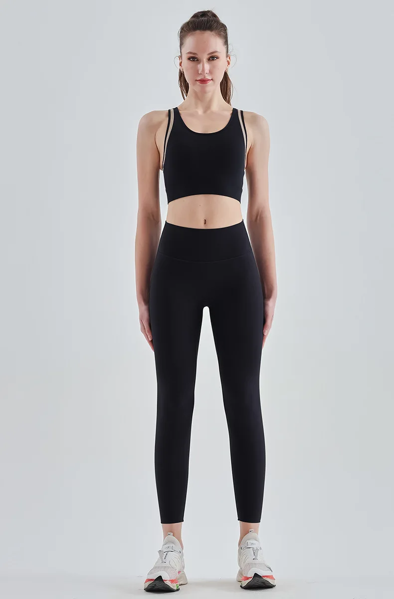 سراويل اليوغا النسائية عالية الخصر سلسة عالية بسط بعقب رفع تنفس السراويل الرياضية للنساء الصالة الرياضية طماق