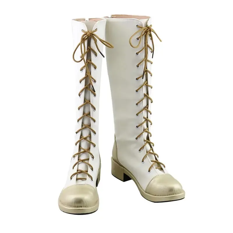 Anime Devil Killer Legion Kiatsutai Kanao Tsuyuri Cosplay Schuhe Elaina PU Stiefel Leder High Heels Halloween Cosplay Kostüm