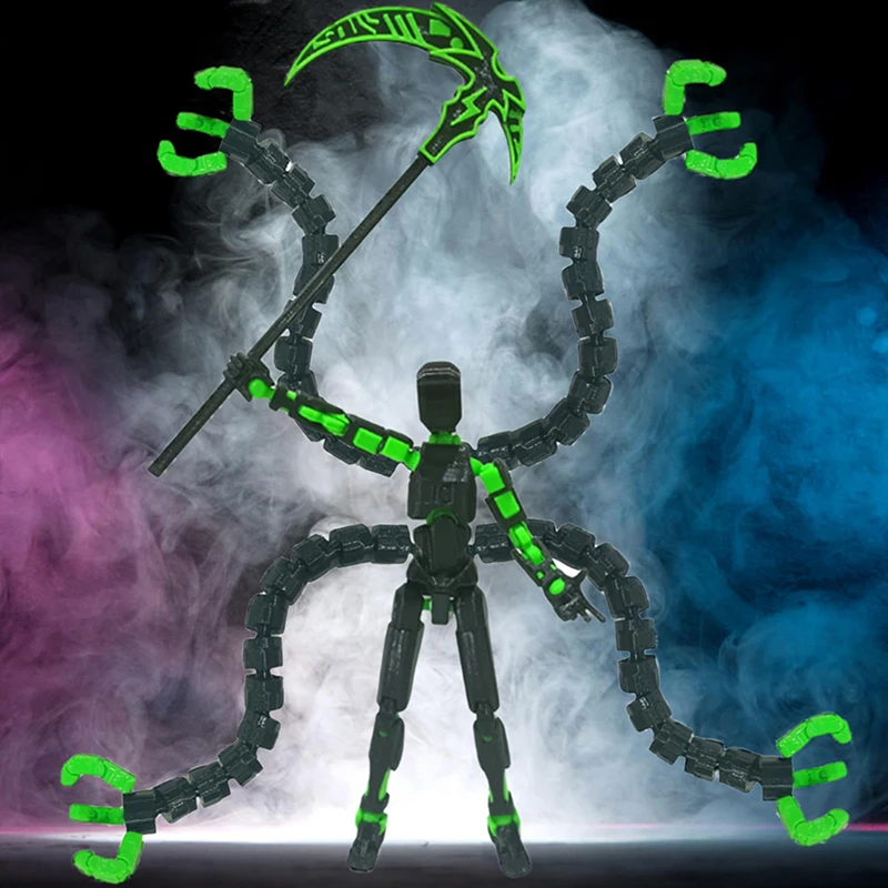 تيتان 13 عمل الشكل ثلاثية الأبعاد مطبوعة T13 متعددة المفاصل المنقولة روبوت مع توضيح كامل لاكي 13 عمل الشكل نوفا 13 عمل