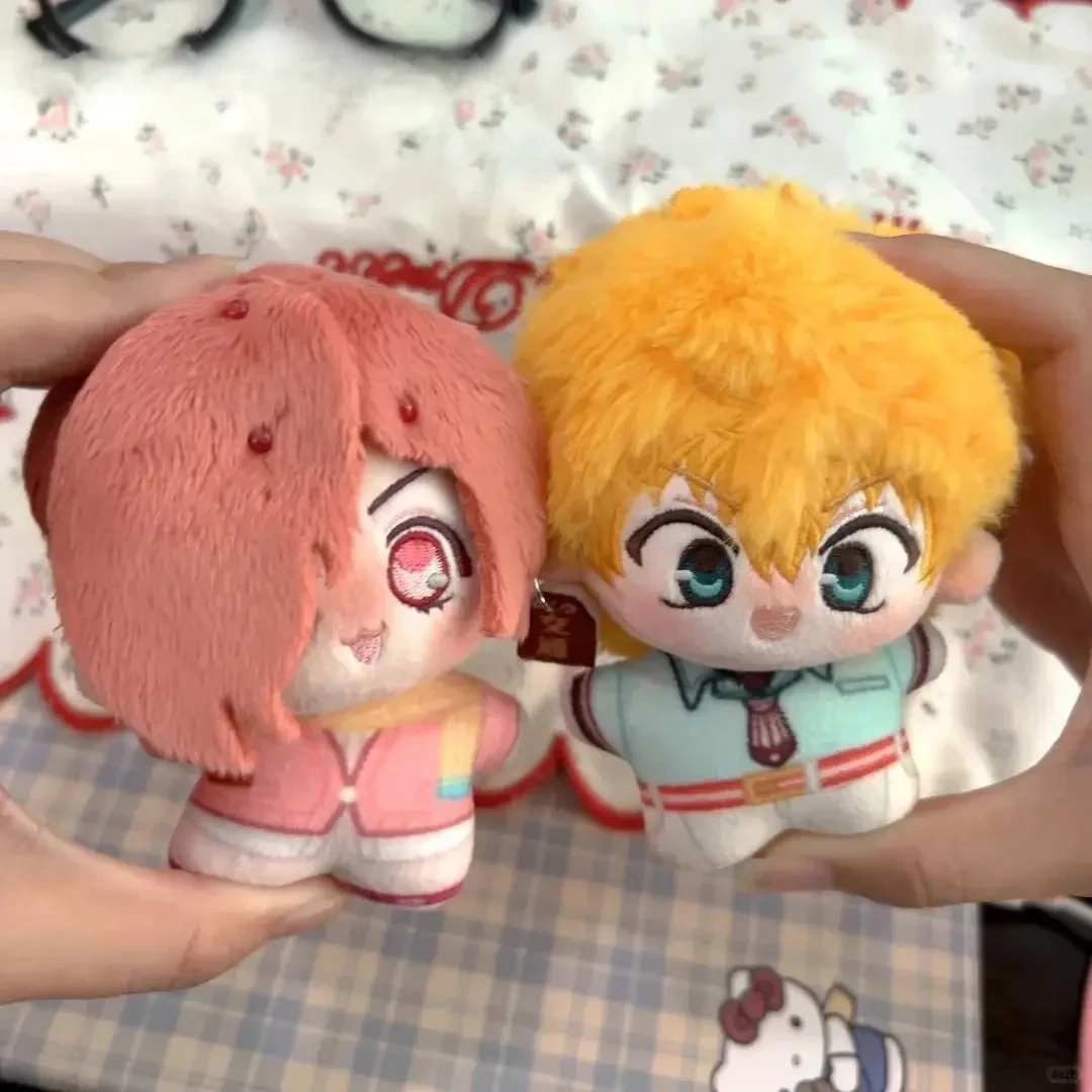 

10cm Toilet-bound Hanako-kun‌ Mitsuba Minamoto Kou Plush Cotton Doll Pendant Cute Starfish Body Dango Toy Keychain Xmas Gift