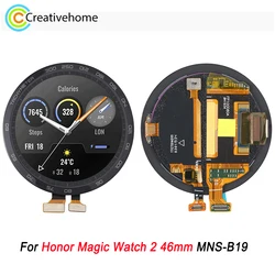 1.39'' AMOLED LCD Screen For Honor Magic Watch 2 46mm, Model: MNS-B19, Smartwatch Display Touch Screen Full Assembly Replacement