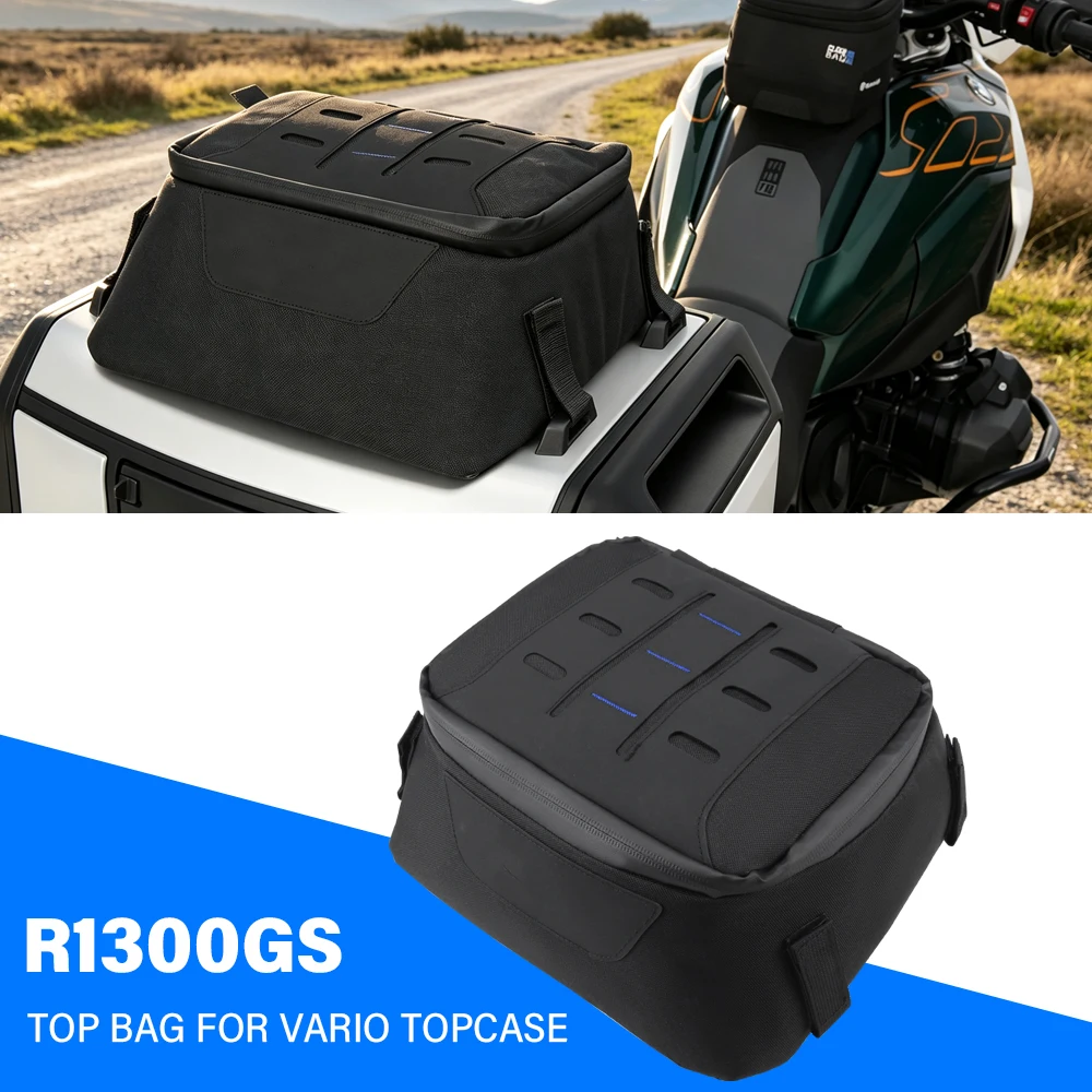 For BMW R1300GS R 1300 GS 2023-2026 9L Vario Topcase Top Bag Top Box Lid Luggage Travel Storage Bag