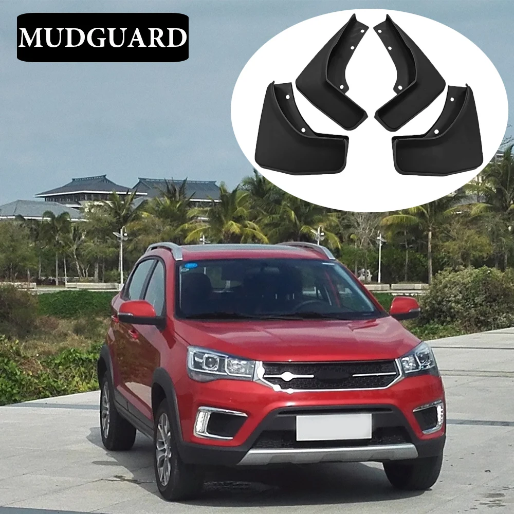 

Car Accessories For Chery Tiggo 2 3X 2016-2020 Mudguards Mudflaps Fender Guards Splash Mud Flaps Guard Front Rear Wheel