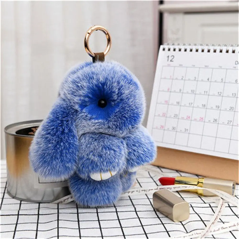 Plush Bunny Pendant Install Dead Rabbit Jewelry Plush Toy Bag Accessories Keychain Pendant Bag Car Pendant Baby Ornaments 1pcs