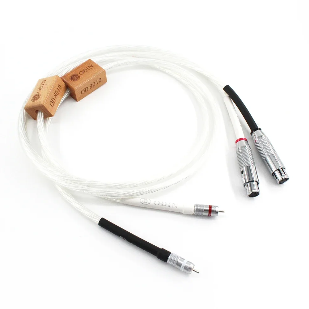 Высокое качество 7N XLR «папа-мама» HIFI соединительный кабель сигнальный кабель Fever сбалансированный кабель усилителя компакт-дисков